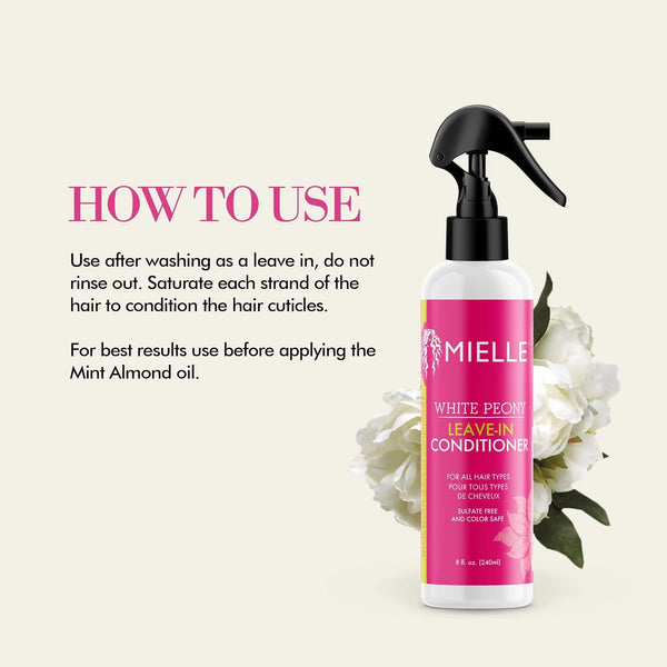 Mielle White Peony Leave-In Conditioner