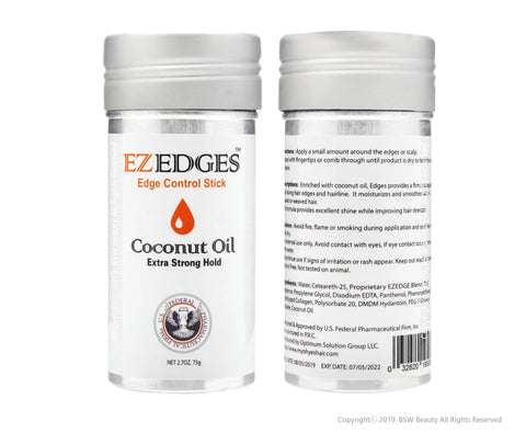 EZEdges Coconut Oil Wax Stick