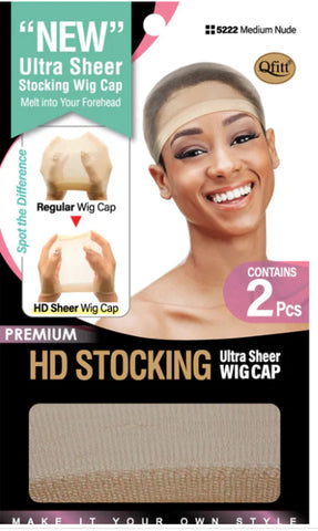 HD Ultra Sheer Stocking Wig Caps