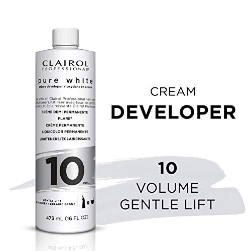 Clairol Pure White 10 Volume Creme Developer - 16 OZ