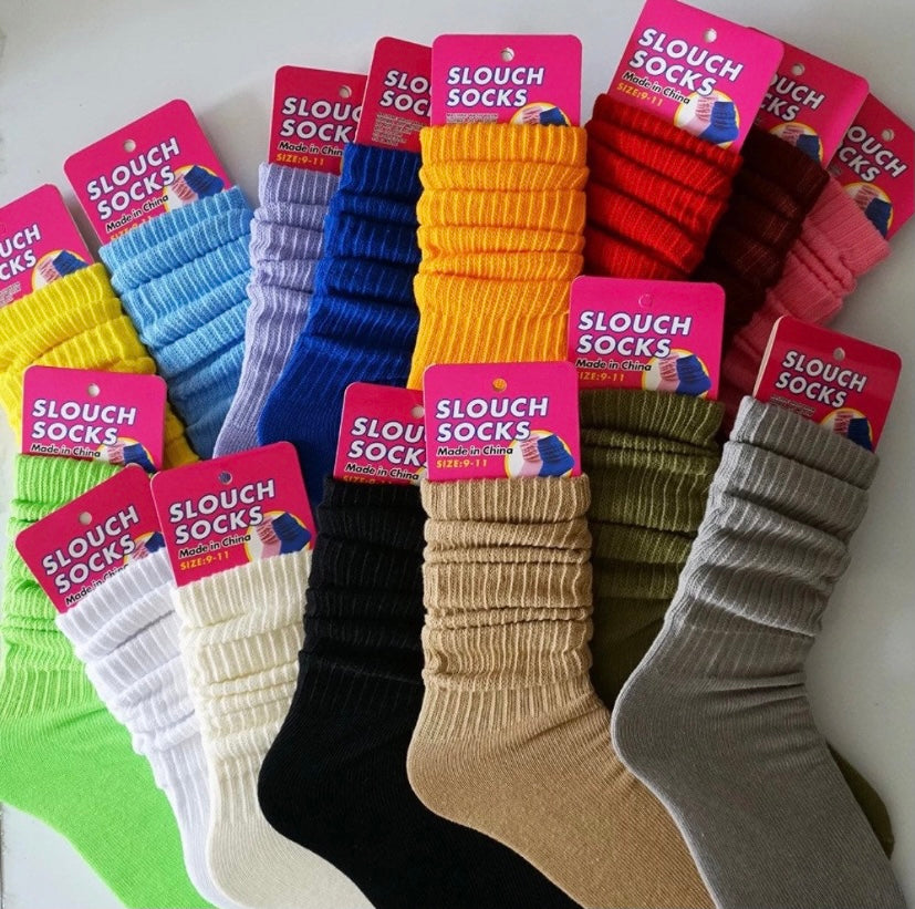 Slouch Socks – Queen B's Beauty Mart