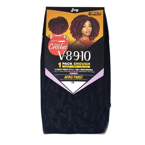 V8.9.10 One Pack Crochet Braid - Afro Twist